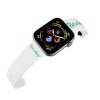 Apple watch řemínek Rick and Morty - Logo 2 (Rozměr 42/44/45/46/49mm, barva pásku bílá)