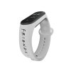 Náhradní náramek Mi band 3/4/5/6/7 Friends - Logo (Barevná varianta Bílá, Pro Přístroj Xiaomi Mi Band 7)
