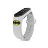 Náhradní náramek Mi band 3/4/5/6/7  Batman - Logo (Barevná varianta Bílá, Pro Přístroj Xiaomi Mi Band 7)