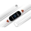 Náhradní náramek Mi band 3/4/5/6/7 Superman - Logo (Barevná varianta Bílá, Pro Přístroj Xiaomi Mi Band 7)