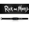 Náhradní náramek Mi band 3/4/5/6/7 Rick and Morty - Logo (Barevná varianta Bílá, Pro Přístroj Xiaomi Mi Band 7)