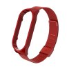 Milánský tah celokovový náhradní náramek pro Mi Band 7 (Barva Stříbrný, Pro Přístroj Xiaomi Mi Band 7)