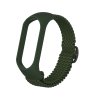 Pletený náhradní náramek Mi Band 5/6/7 (Barva Šedá, Pro Přístroj Xiaomi  Mi band 5/6/7)