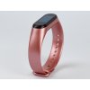 Náhradní náramek Metalický pro  Mi Band 3/4/5/6/7 (Barva Zlatá, Pro Přístroj Xiaomi Mi band 3/4/5/6/7, Velikost náramku Mi band 7)
