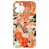 9711 oranzovy mramor pro iphone 13 pro maxornazovy