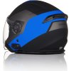 ORIGINE Motocyklová helma JET EKO BLUE BLACK / velikost M