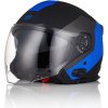 ORIGINE Motocyklová helma JET EKO BLUE BLACK / velikost M