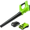 Greenworks Axial G24ABK2 akumulátorový foukač listí