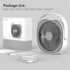 Xoali USB stolní ventilátor 4000mAh