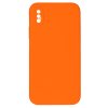 15210 jednobarevny kryt oranzovy na iphone x xsx xs oranzova