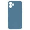 15540 jednobarevny kryt modro sedy na iphone 12 mini12mini modroseda