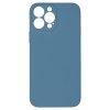 15816 jednobarevny kryt modro sedy na iphone 13 pro max13pro max modroseda