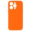 15903 jednobarevny kryt oranzovy na iphone 14 pro14pro oranzova