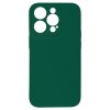 15912 jednobarevny kryt tmave zelena na iphone 14 pro14pro tmavezelena