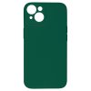 15957 jednobarevny kryt tmave zeleny na iphone 14 plus14 plus tmavezelena