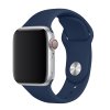 Apple Watch řemínek jednobarevný 38/40/41mm a 42/44/45/46/49mm (Barevná varianta 86, Pro Apple Watch velikost 42/44/45/46/49mm, Velikost náramku L (Obvod ruky 18,5 - 23cm))