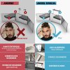 LIPFI's BARBERSHOP 360stupňové LED zrcadlo