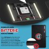 LIPFI's BARBERSHOP 360stupňové LED zrcadlo