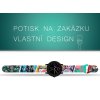 Řemínek 20/22 mm s potiskem na zakázku (Rozměr 22mm)