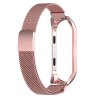 Milánský tah magnetické zapínání Mi Band 5/6 (Barva Růžovo-zlatý, Pro Přístroj Xiaomi  Mi band 5/6)