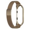 Milánský tah magnetické zapínání Mi Band 5/6 (Barva Růžovo-zlatý, Pro Přístroj Xiaomi  Mi band 5/6)