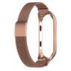 Milánský tah magnetické zapínání Mi Band 5/6 (Barva Růžovo-zlatý, Pro Přístroj Xiaomi  Mi band 5/6)