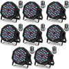U`King 8 ks RGB pódiových světel