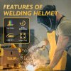 TOOLIOM Svařovací helma TL-M800D s automatickým zatemněním