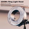 GODOX R200 hlava s očkovým bleskem pro AD200/AD200 PRO