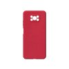 26504 jednobarevny kryt cerveny na xiaomi poco x3 nfcxiaomi poco x3 nfc red