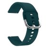 Jednobarevný řemínek s přezkovým zapínáním 22mm (Barevná varianta Bílá)