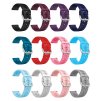 Řemínek s perforováním a přezkovým zapínáním 22mm (Barevná varianta Světle růžová se stříbrnou přezkou)