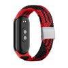 Pletený náramek Mi band 8/9/10 (Barva Bílo-Růžová, Pro Přístroj Xiaomi Mi Band 8/9/10)