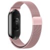 Milánský tah magnetické zapínání Mi band 8/9/10 (Barva Stříbrná, Pro Přístroj Xiaomi Mi Band 8/9/10)