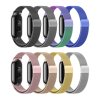 Milánský tah magnetické zapínání Mi band 8/9/10 (Barva Stříbrná, Pro Přístroj Xiaomi Mi Band 8/9/10)