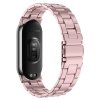 Celokovový náhradní náramek Mi band 8/9/10 (Barva Stříbrná, Pro Přístroj Xiaomi Mi Band 8/9/10)