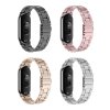 Celokovový náhradní náramek Mi band 8/9/10 (Barva Stříbrná, Pro Přístroj Xiaomi Mi Band 8/9/10)