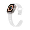 Silikonový vroubkovaný řemínek pro Apple Watch 38/40/41/42(S10)mm (Barevná varianta Bílý)