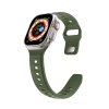 Silikonový vroubkovaný řemínek pro Apple Watch 38/40/41/42(S10)mm (Barevná varianta Bílý)