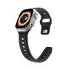 Silikonový vroubkovaný řemínek pro Apple Watch 42/44/45/46/49mm (Barevná varianta Bílý)