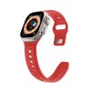 Silikonový vroubkovaný řemínek pro Apple Watch 42/44/45/46/49mm (Barevná varianta Bílý)