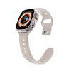 Silikonový vroubkovaný řemínek pro Apple Watch 42/44/45/46/49mm (Barevná varianta Bílý)