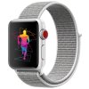 Nylonový řemínek pro Apple Watch 42/44/45/46/49mm (Barevná varianta Žluto-béžovo-růžová)