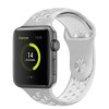 Perforovaný řemínek pro Apple Watch 38/40/41/42(S10)mm (Barevná varianta Khaki-černý)