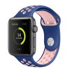 Perforovaný řemínek pro Apple Watch 38/40/41/42(S10)mm (Barevná varianta Khaki-černý)