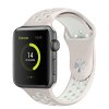 Perforovaný řemínek pro Apple Watch 42/44/45/46/49mm (Barevná varianta Khaki-černý)