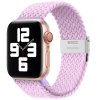 Pletený řemínek pro Apple Watch 42/44/45/46/49mm (Barevná varianta Růžový)