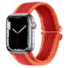 Pletený řemínek se sponou pro Apple Watch 38/40/41/42(S10)mm (Barevná varianta Černo-bílo-fialový)