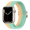 Pletený řemínek se sponou pro Apple Watch 38/40/41/42(S10)mm (Barevná varianta Černo-bílo-fialový)