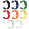 Vroubkovaný řemínek s přezkou 22mm (Barevná varianta Bílý)